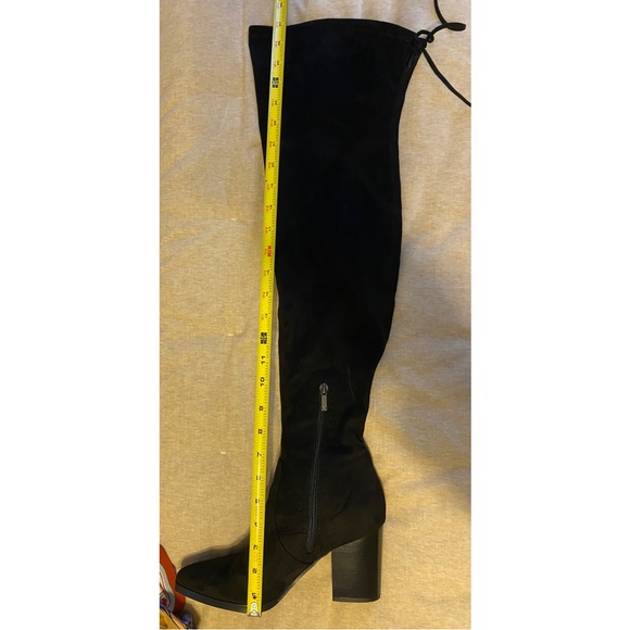 Marc Fisher Black Over the Knee Boot Sz. 8 - Picture 5 of 6